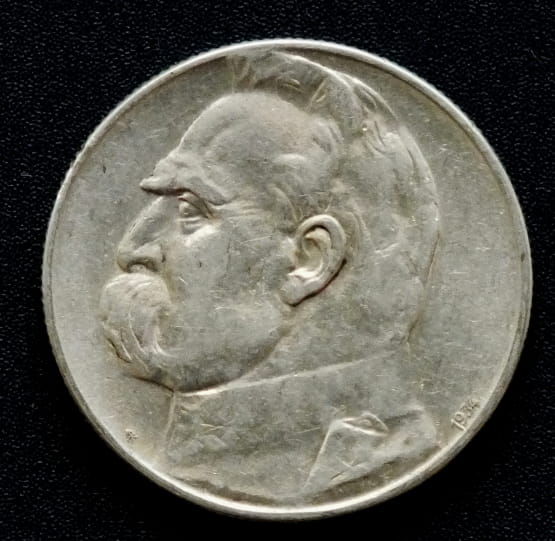 5 zł Józef Piłsudski 1934 r. - Orzeł Strzelecki