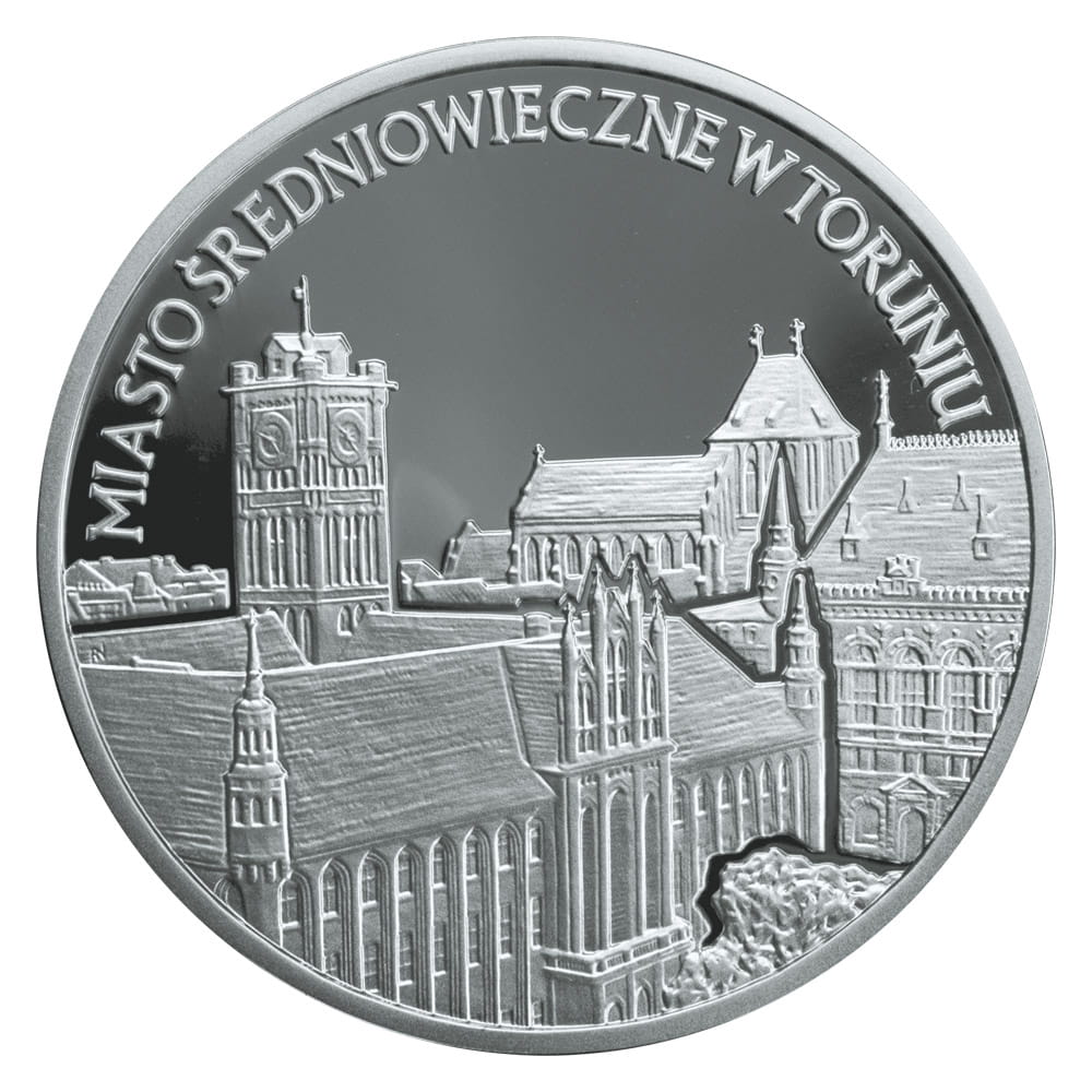 20 zł Miasto średniowieczne w Toruniu