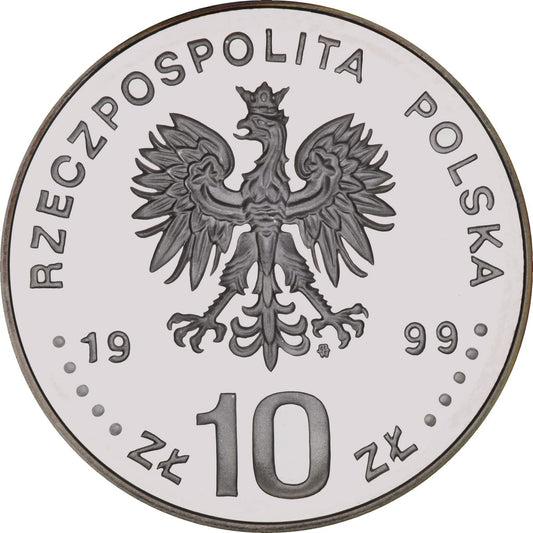 10 zł Władysław IV Waza (1632 - 1648) - półpostać