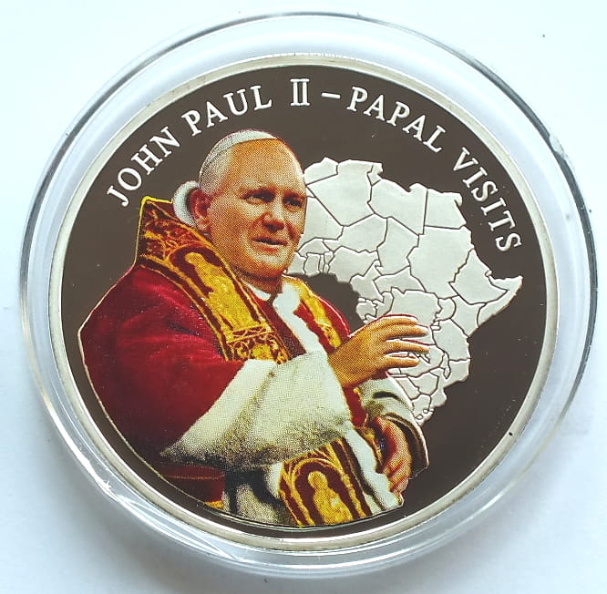 5 dolarów Liberia Jan Paweł II
