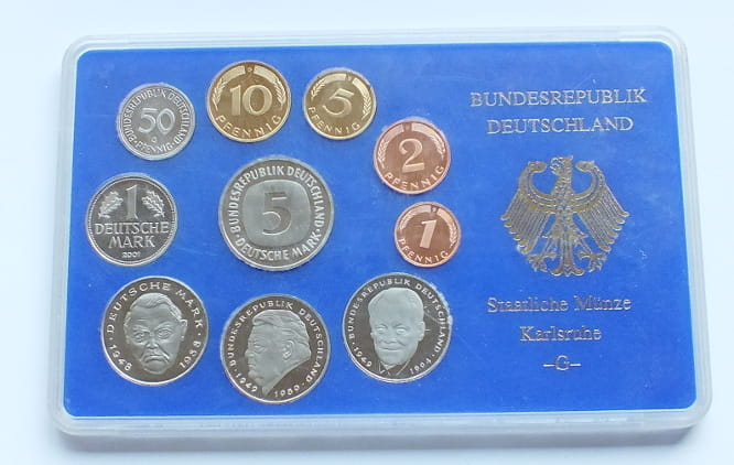 Zestaw RFN 2001 PROOF G