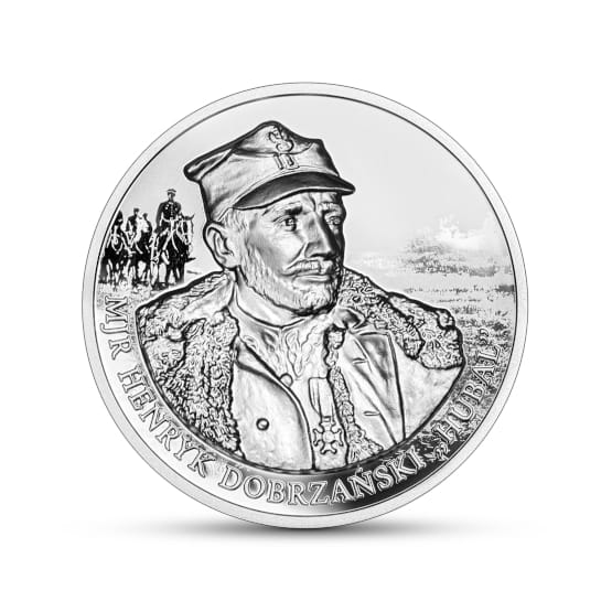 Moneta 10 zł Mjr Henryk Dobrzański „Hubal”