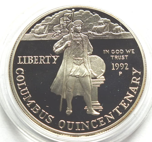 1 USD Columbus Quincentenary P - UNC