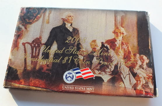 Prezydenci USA 2008 Proof x 4
