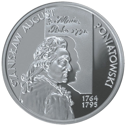10 zł Stanisław August Poniatowski (1764-1795) - popiersie