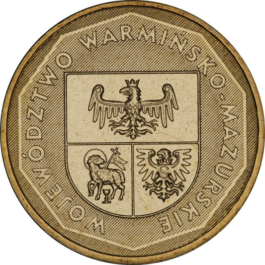 2 zł Warmińsko-mazurskie