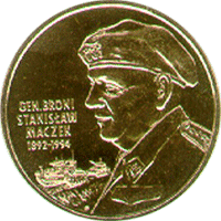 2 zł Generał Brygady Stanisław Maczek (1892-1994)