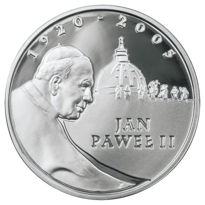10 zł Papież Jan Paweł II