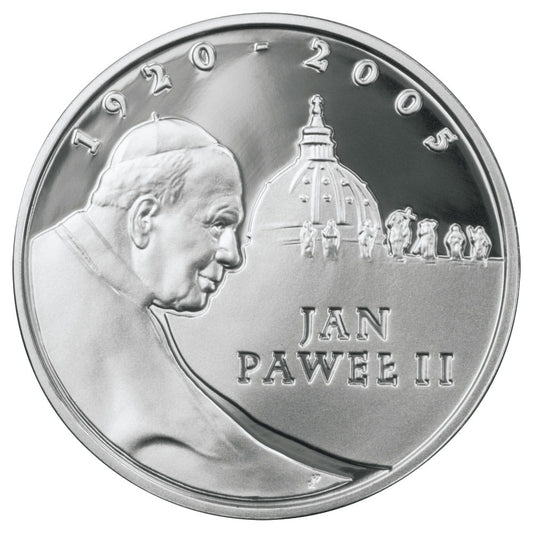 10 zł Papież Jan Paweł II