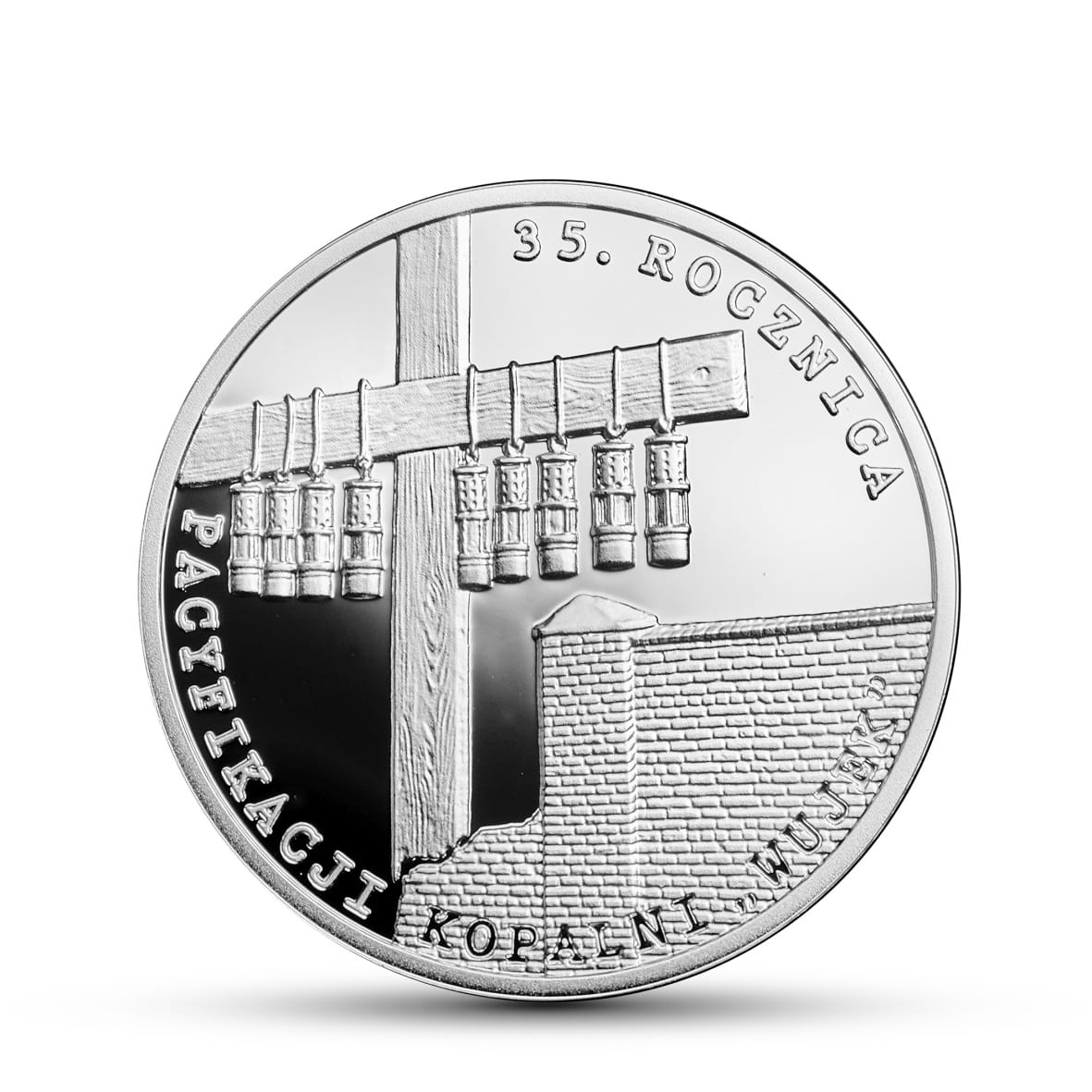 10 zł 35. rocznica pacyfikacji kopalni „Wujek”