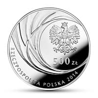 500 zł Kanonizacja Jana Pawła II – 27 IV 2014