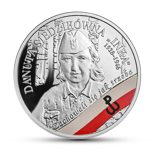 10 zł  Wyklęci przez komunistów żołnierze niezłomni - Danuta Siedzikówna „Inka”