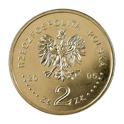 2 zł Dzieje złotego: Żaglowiec (2 zł i 5 zł z 1936 r.)