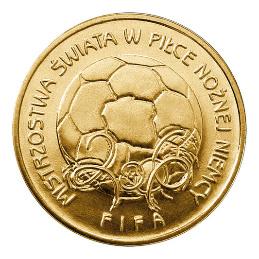 2 zł Mistrzostwa Świata w Piłce Nożnej: Niemcy 2006
