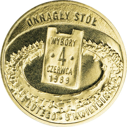 2 zł Polska droga do wolności: Wybory 4 czerwca 1989 r.