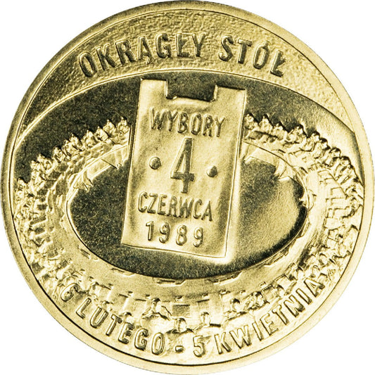 2 zł Polska droga do wolności: Wybory 4 czerwca 1989 r.