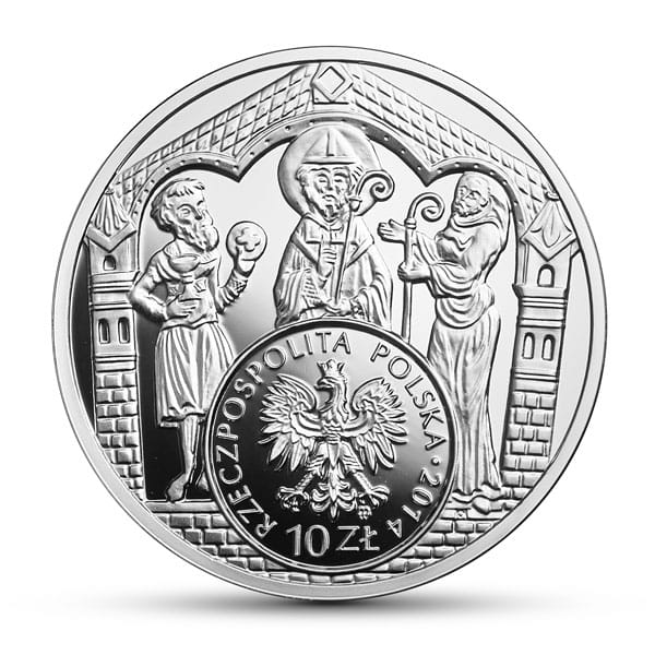 10 zł Historia Monety Polskiej – brakteat Mieszka III