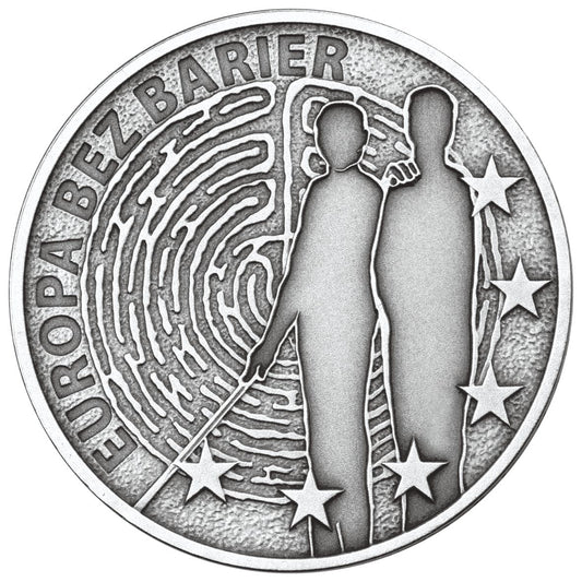 10 zł Europa bez barier – 100-lecie Towarzystwa Opieki nad Ociemniałymi