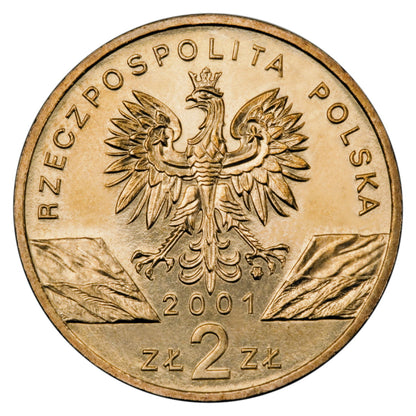 2 zł Paź Królowej (łac. Papilio machano)
