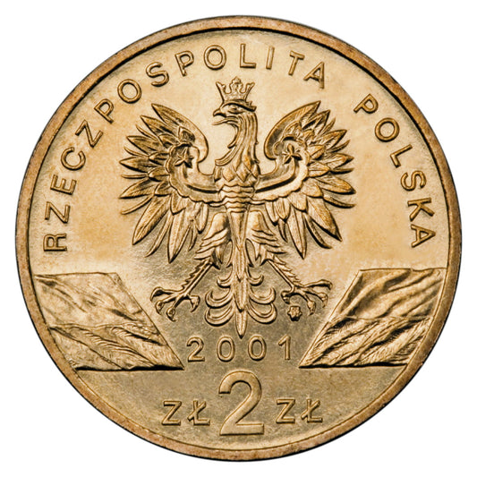 2 zł Paź Królowej (łac. Papilio machano)