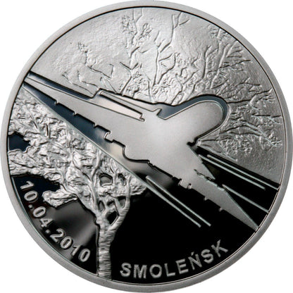 20 zł Smoleńsk - pamięci ofiar 10.04.2010 r.