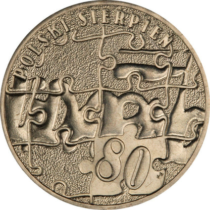 2 zł Polski sierpień 1980