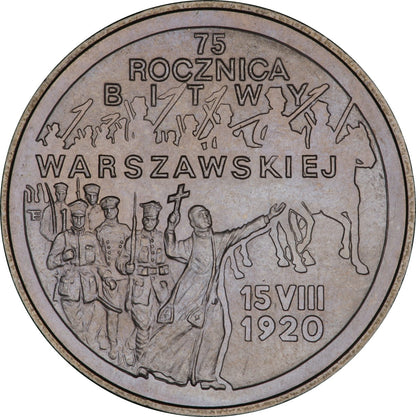 2 zł 75. rocznica Bitwy Warszawskiej