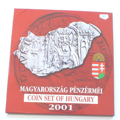 Set Proof Węgry 2001 - nakład 3000 szt!