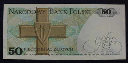 50 zł Karol ŚWIERCZEWSKI 1979 UNC