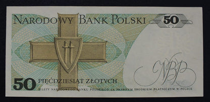 50 zł Karol ŚWIERCZEWSKI 1988 UNC