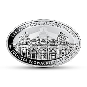 10 zł 125-lecie działalności Teatru im. Juliusza Słowackiego w Krakowie