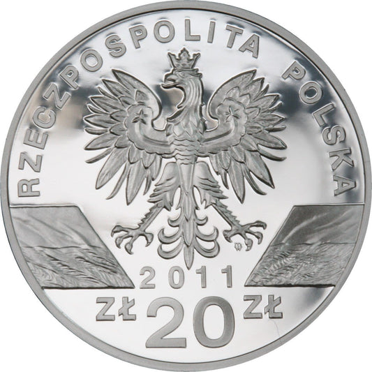 20 zł Borsuk (Meles meles)