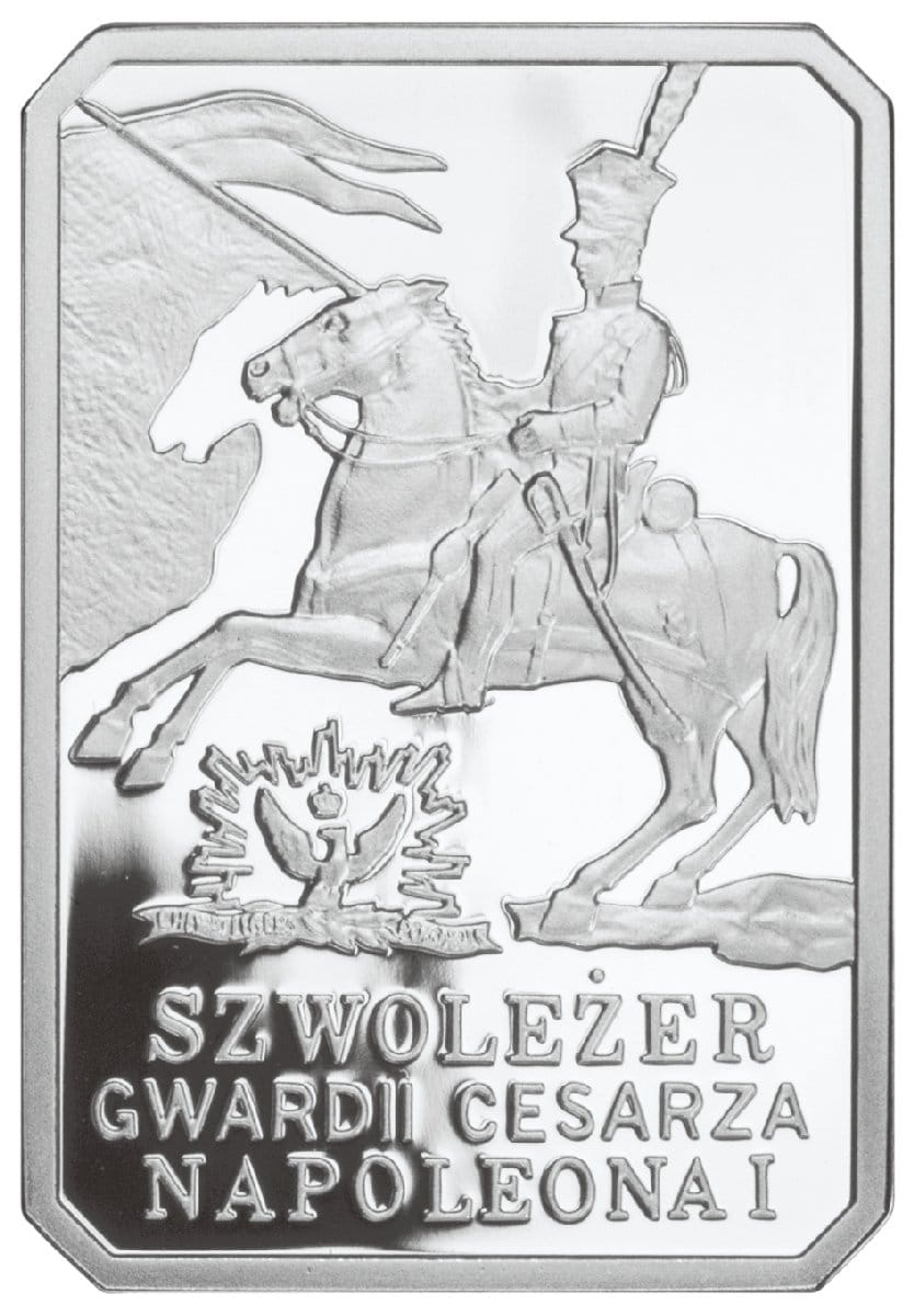 10 zł Szwoleżer Gwardii Cesarza Napoleona I