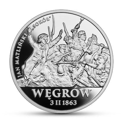 Moneta 20 zł Polskie Termopile – Węgrów