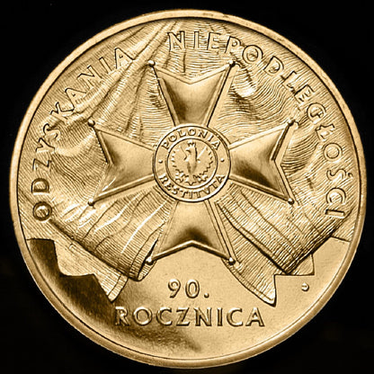 2 zł 90. rocznica odzyskania niepodległości