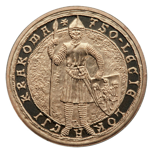 2 zł  750-lecie lokacji Krakowa