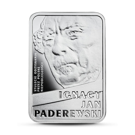 10 zł Stulecie odzyskania przez Polskę niepodległości – Ignacy Jan Paderewski