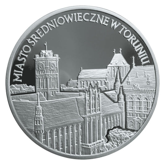 20 zł Miasto średniowieczne w Toruniu