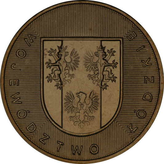 2 zł Łódzkie