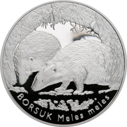 20 zł Borsuk (Meles meles)
