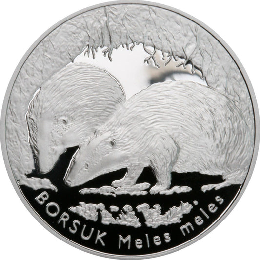 20 zł Borsuk (Meles meles)