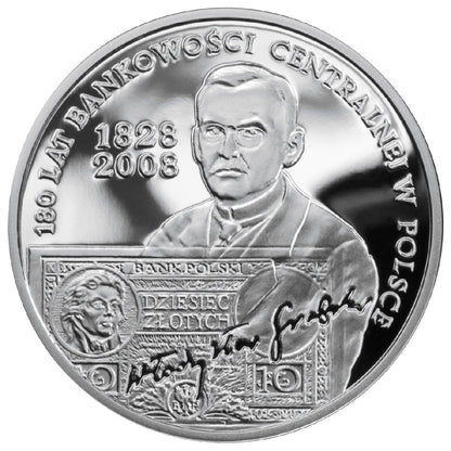 10 zł 180 lat bankowości centralnej w Polsce