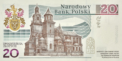 20zł 600. rocznica urodzin Jana Długosza