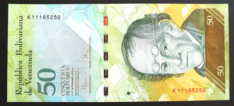50 Bolivares - Wenezuela 2009