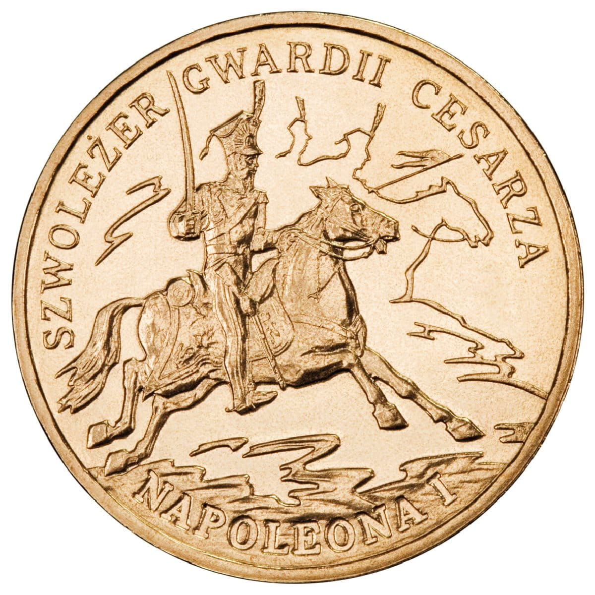 2 zł Szwoleżer Gwardii Cesarza Napoleona I