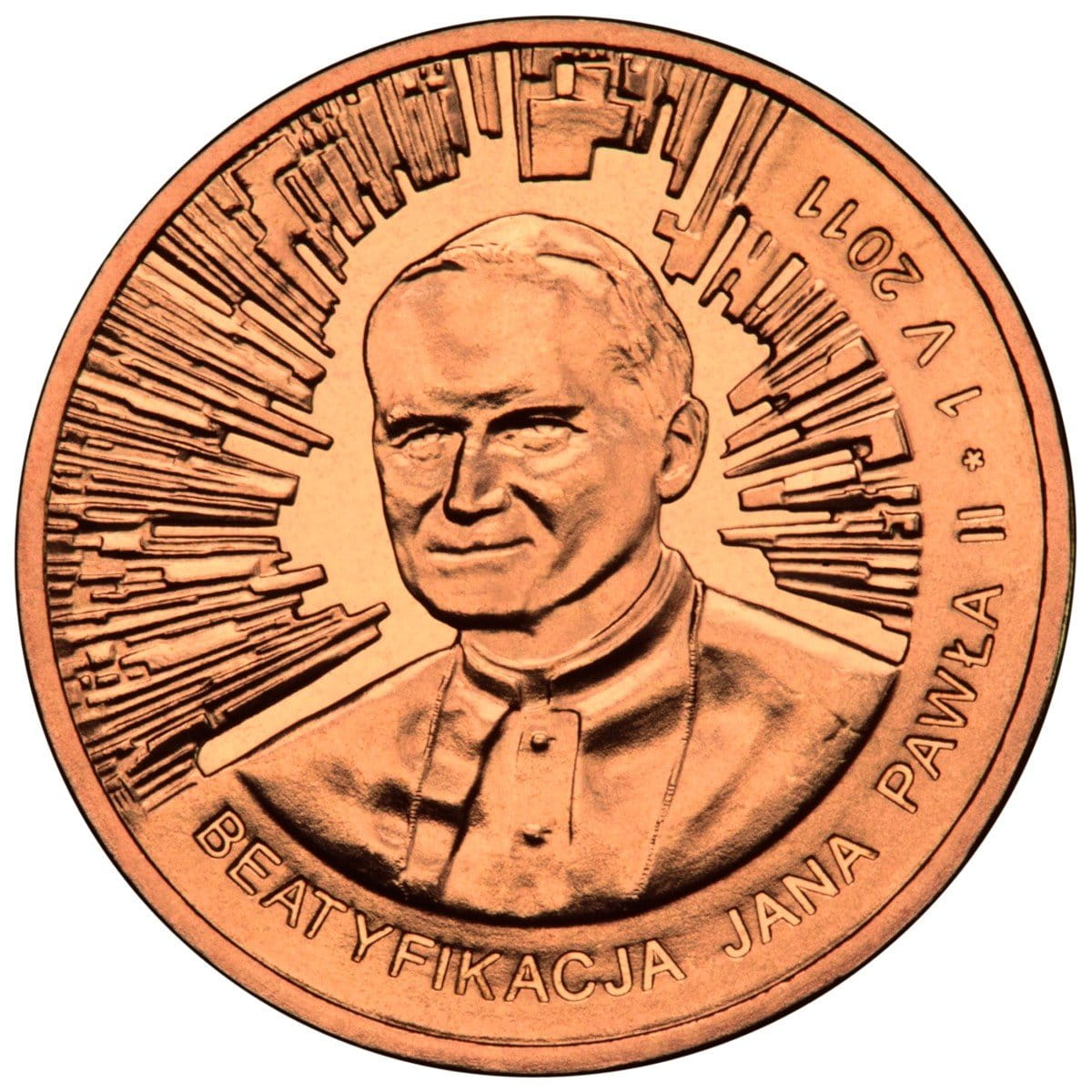 2 zł Beatyfikacja Jana Pawła II – 1 V 2011