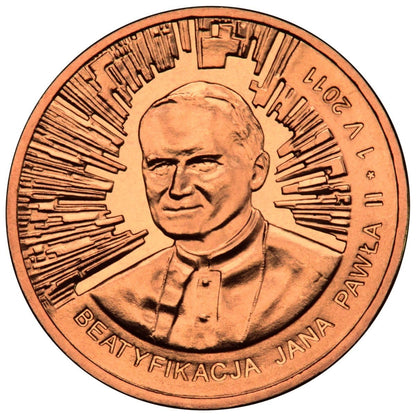 2 zł Beatyfikacja Jana Pawła II – 1 V 2011