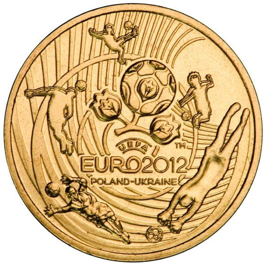 2 zł Mistrzostwa Europy w Piłce Nożnej UEFA 2010-12