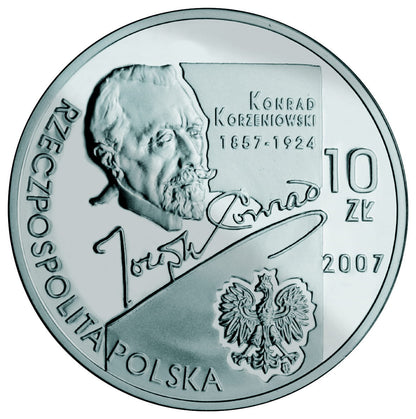 10 zł Konrad Korzeniowski/Joseph Conrad (1857-1924)