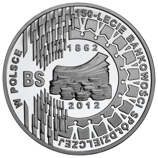 10 zł 150-lecie bankowości spółdzielczej w Polsce